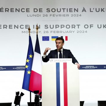 Macron doesn’t rule out sending Western troops to Ukraine