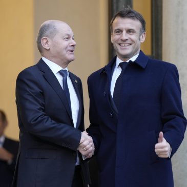 Scholz and Macron feud over arms for Ukraine