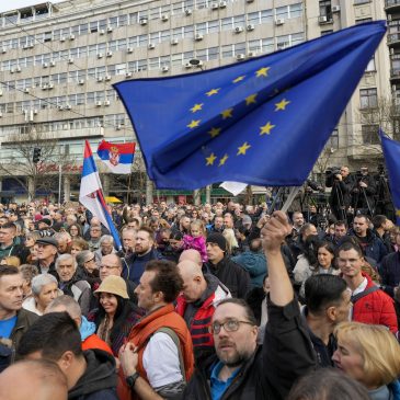 Serbia election protests mount in Belgrade