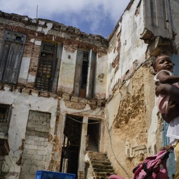 Havana’s once stately homes crumble as their residents live in fear of an imminent collapse