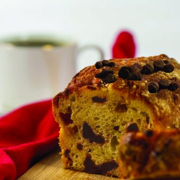 Chocolate chips amp up moist banana bread