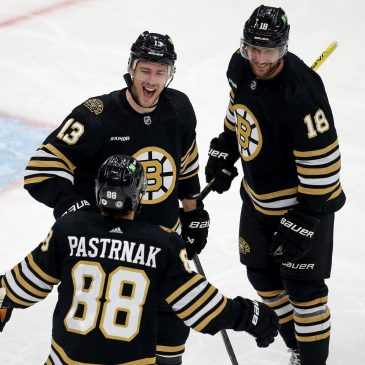 Bruins blow late lead, suffer first loss of season