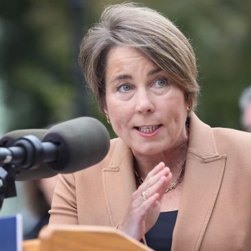 Healey looks to leverage rainy day fund interest in race for federal grants