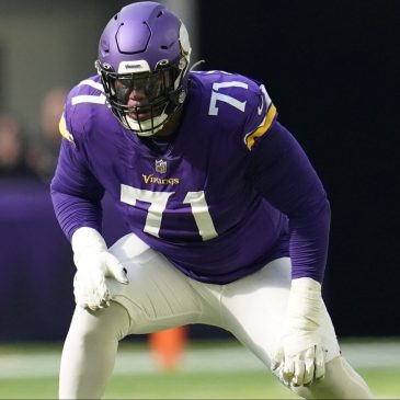 Vikings left tackle Christian Darrisaw ruled out for game against Falcons