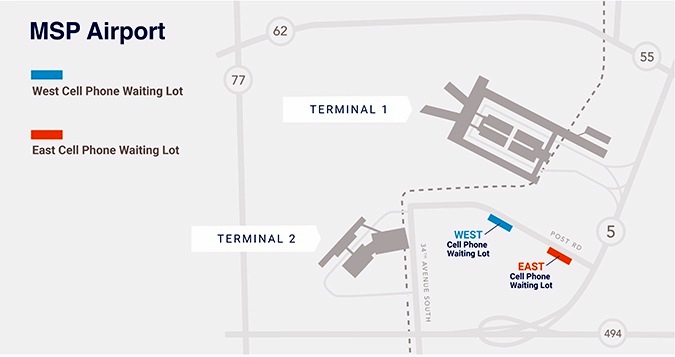 Second cell phone waiting lot open at MSP airport to accommodate Thanksgiving travel