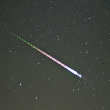 Skywatch: A lion spewing shooting stars