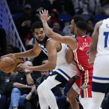 Timberwolves’ six-game winning streak snapped in New Orleans