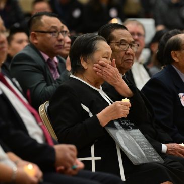 Hundreds honor slain Hmong advocate and performer Tou Ger Xiong at Woodbury memorial