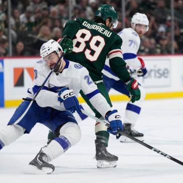 Punchless Wild lose fourth straight in 4-1 setback against Tampa Bay