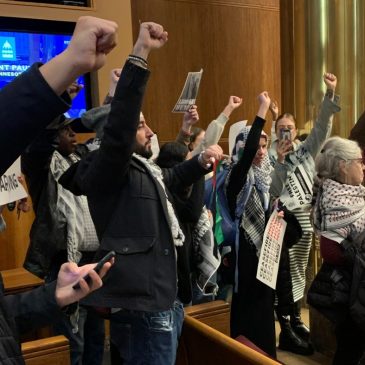 St. Paul City Council walks out as Nelsie Yang attempts to introduce Gaza cease-fire resolution