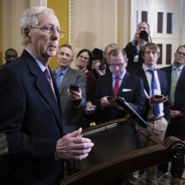 McConnell nudges Johnson as gap grows between GOP leaders