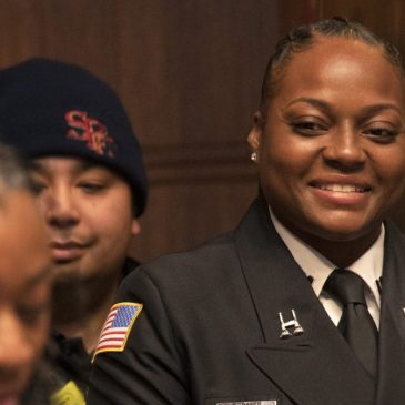 Brittney Baker, St. Paul’s first African-American woman firefighter to reach rank of captain, ‘making sure the door never closes again’