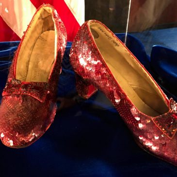 ‘There’s no place like home’ for Dorothy’s ruby slippers — finally!