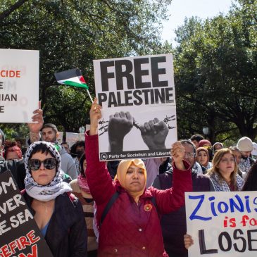 Did Texas Police Violate First Amendment Rights of Pro-Palestine Protesters?