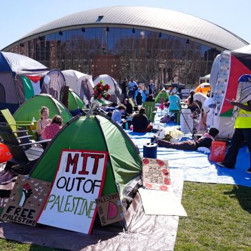 Pro-Palestinian student protests target colleges’ financial ties with Israel