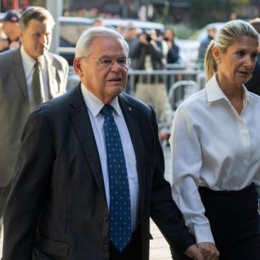 Court papers show Sen. Bob Menendez may testify his wife kept him in the dark, unaware of any crimes
