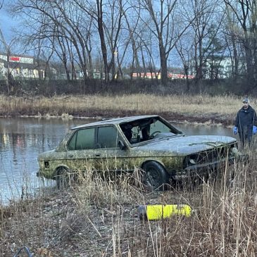 Nothing fishy about BMW submerged in Burnsville pond for 20-plus years, sheriff says