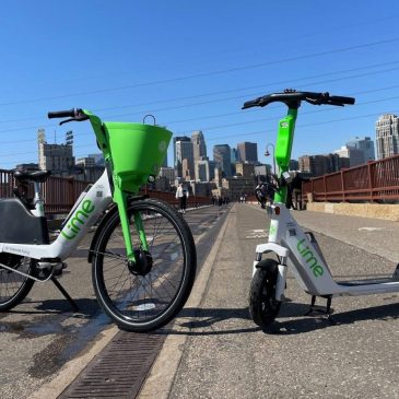 Lime rolls e-bikes, e-scooters back to St. Paul on Thursday