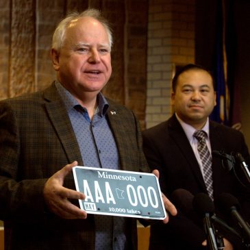 3 months after launch, sales of Minnesota blackout plates near 50,000