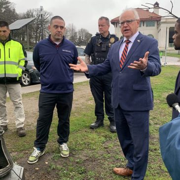 Tim Walz says copper wire theft bills are ‘top priority,’ urges legislators to move them forward