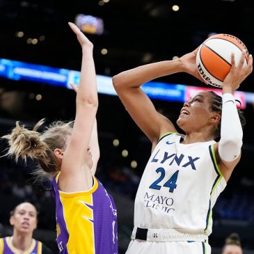 Lynx’s Collier earns WNBA Western Conference Player of the Week