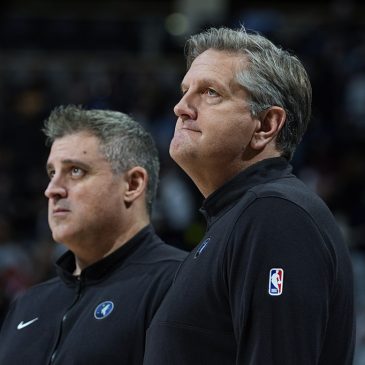 Timberwolves flew to Denver on Thursday. Head coach Chris Finch plans to join the team Friday