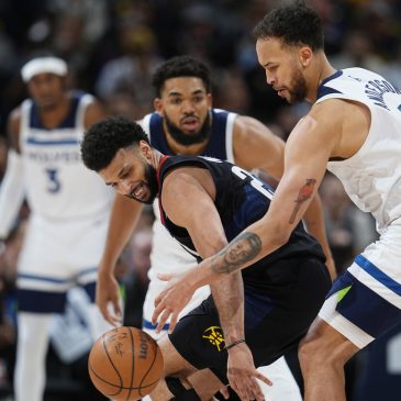 ‘Inexcusable and dangerous’: Denver guard Jamal Murray threw a heat pack onto the court during Timberwolves’ game