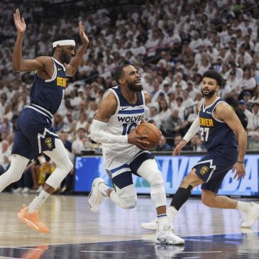 Denver convincingly takes down Minnesota again to even the series