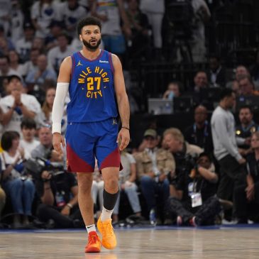 Nuggets’ Jamal Murray hopes hurting right elbow will be right for Game 7