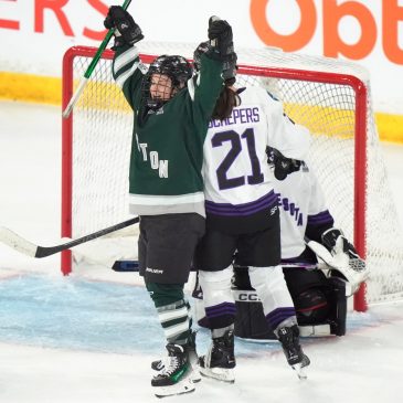 PWHL Finals: Boston holds off Minnesota in Game 1