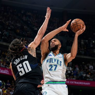 ‘God on our side’: Rudy Gobert’s unexpected buzzer beater keyed Minnesota’s Game 7 triumph in Denver