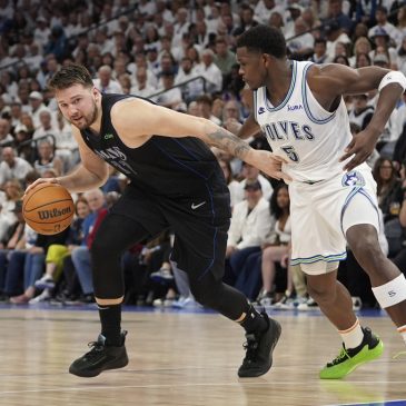 Luka Doncic drills late triple to put Timberwolves down 2-0 in West Finals