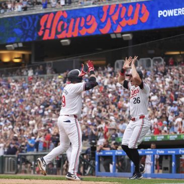Late-dramatics send Twins to fourth straight win