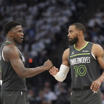 Mike Conley reaggravated his calf injury in Game 4 against Dallas, and the Timberwolves had no where else to turn