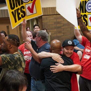 As a key labor union pushes into the South, red states push back