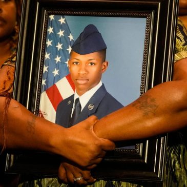 Who gets to claim self-defense in shootings? Airman’s death sparks debate over race and gun rights