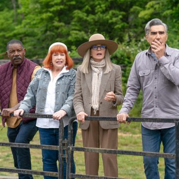 Movie review: Keaton’s trip to ‘Summer Camp’ has diminishing comedic returns