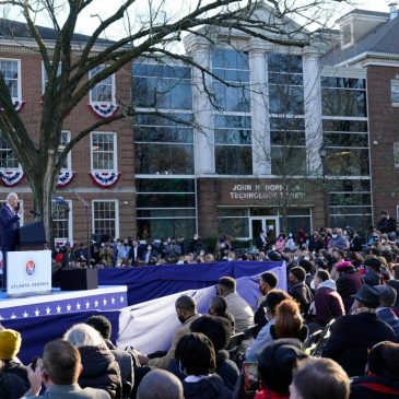 Biden’s upcoming graduation speech roils Morehouse College, a center of Black politics and culture