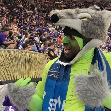 Meet Catrell Maclin, the Timberwolves superfan that keeps popping up on TV