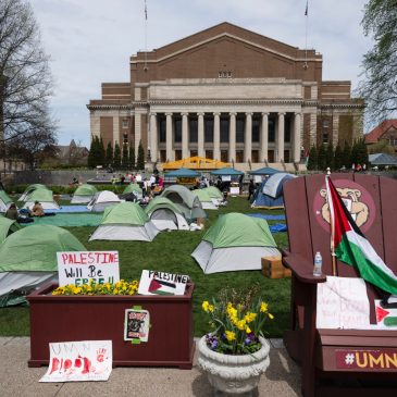 Minnesota college students use encampments, protests to pressure universities on Israel, Gaza