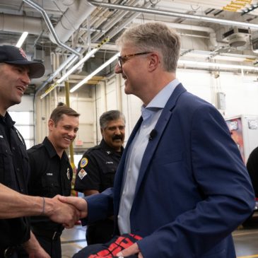 ‘You saved my life,’ German 3M manager tells St. Paul firefighters who treated him last visit