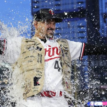 In Twins clubhouse, starter Pablo López serves as ringleader of fun