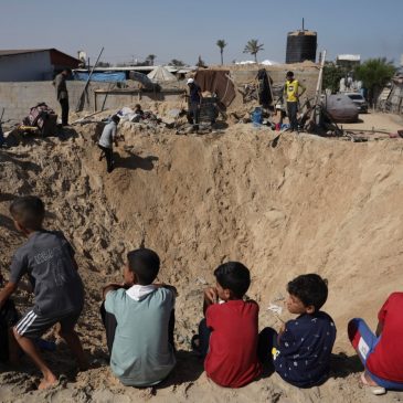 Israeli strikes on tent camps near Rafah kill at least 25 and wound 50, Gaza health officials say