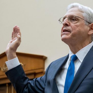 Garland slams attacks on the Justice Department, telling lawmakers: ‘I will not be intimidated’