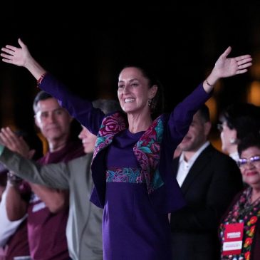 Mexico awakes with joy, division to the first woman elected president, Claudia Sheinbaum