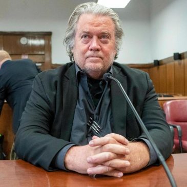 Trump ally Bannon asks the Supreme Court to delay his 4-month prison sentence on contempt charges