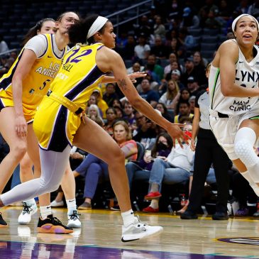 Napheesa Collier scores 25 points, Cheryl Reeve gets win No. 307 and the Lynx beat the Sparks 86-62