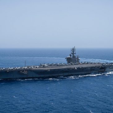 A US aircraft carrier and its crew have fought Houthi attacks for months. How long can it last?