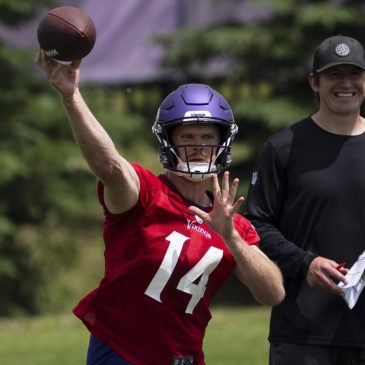 Vikings quarterback Sam Darnold already showing what he can do in new offense