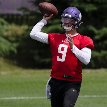 Where does Vikings rookie J.J. McCarthy stand now that the spring is over?